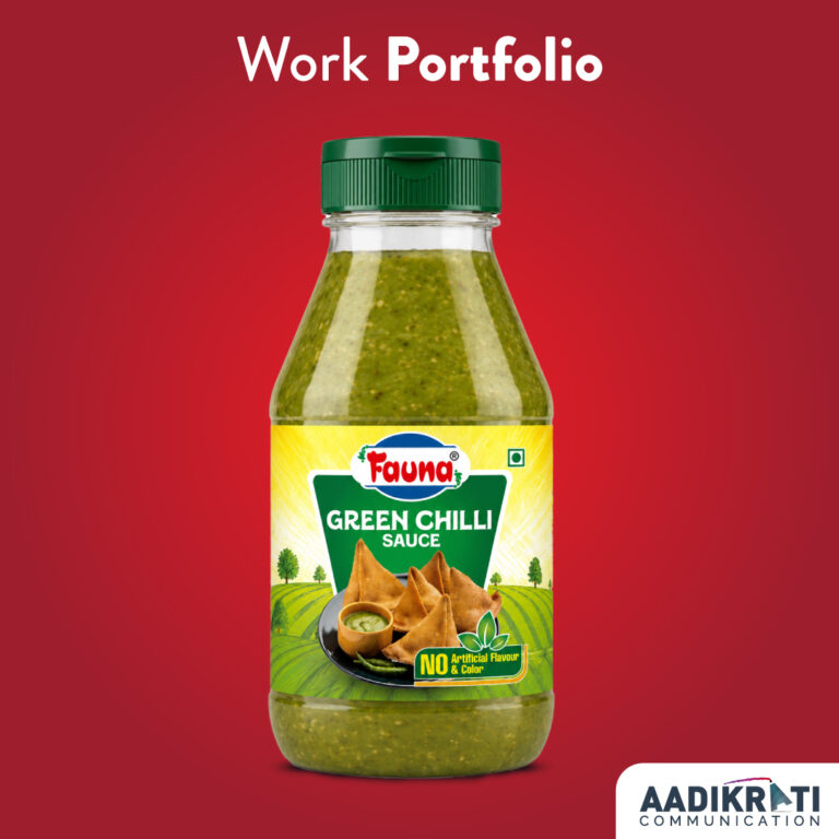 Green Chilli Sauce _ Packaging Design