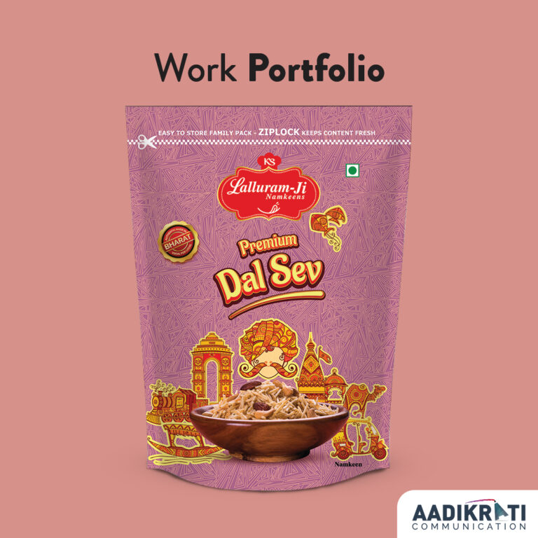Dal Sev Namkeen _ Packaging Design