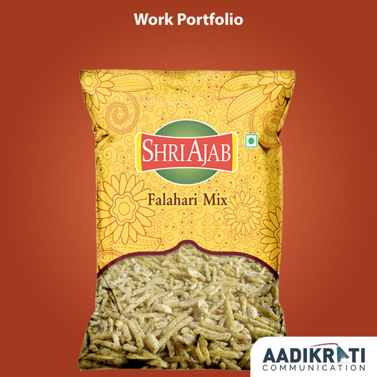 Falahari Mix Namkeen _ Packaging Design