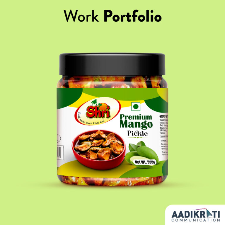 Mango Pickle _ Packaging Design